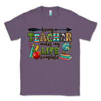 Lavender being a teacher makes my life complete Classic Tee - RanaPortraitStore