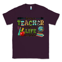 Plum being a teacher makes my life complete Classic Tee - RanaPortraitStore