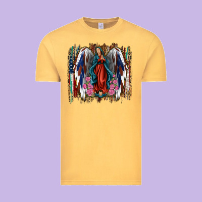 Lady Of Guadalupe Th Of July Vintage Tee Designed By Jasminsmagicworld