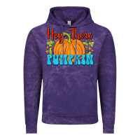Cloud Purple Hey There Pumpkin Vintage Hoodie - FaDigitalArtStudio