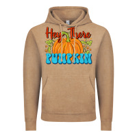 Vintage Coffee Hey There Pumpkin Vintage Hoodie - FaDigitalArtStudio