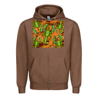 Chestnut lobster tumbler Zipper Hoodie - BarkalooDesign