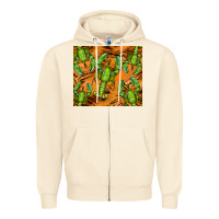 Sandshell lobster tumbler Zipper Hoodie - BarkalooDesign