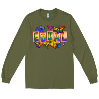Army Green Equal rights Long Sleeve Tee - FaDigitalArtStudio