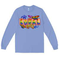 Colony Blue Equal rights Long Sleeve Tee - FaDigitalArtStudio
