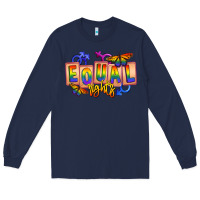 Navy Equal rights Long Sleeve Tee - FaDigitalArtStudio