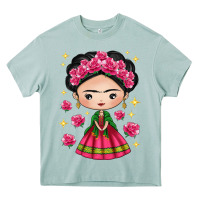 Arona Mexican Girl Heavy Core Tee - texasbilliewilder