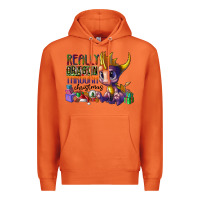 Carrot real dragon through christmas Premium Hoodie - CowhideDigitalArt