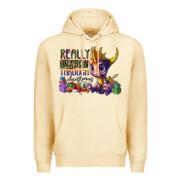 Pina Colada real dragon through christmas Premium Hoodie - CowhideDigitalArt