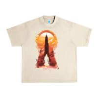 Sandshell Retro Animation  Novel Art Characters Poster Urban Heavy Tee - maiPhamDesign