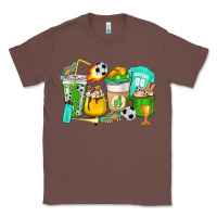 Chestnut Football coffee cups Classic Tee - HowdyJamesFarm