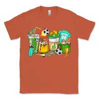 Copper Football coffee cups Classic Tee - HowdyJamesFarm
