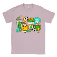 Lilac Football coffee cups Classic Tee - HowdyJamesFarm