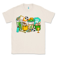 Natural Football coffee cups Classic Tee - HowdyJamesFarm