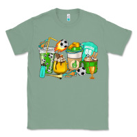 Sage Football coffee cups Classic Tee - HowdyJamesFarm
