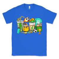 True Royal Football coffee cups Classic Tee - HowdyJamesFarm