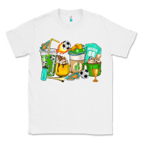 White Football coffee cups Classic Tee - HowdyJamesFarm