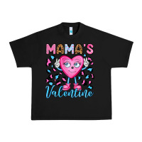Black mama's valentine olivia Urban Heavy Tee - OliviaCreatesArt