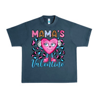 Midnight Navy mama's valentine olivia Urban Heavy Tee - OliviaCreatesArt