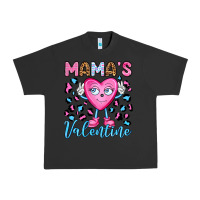 Pigment Black mama's valentine olivia Urban Heavy Tee - OliviaCreatesArt