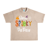 French Oak grandpa family halloween matching shirts, one spooky papaw t shirt Urban Heavy Tee - maiPhamDesign