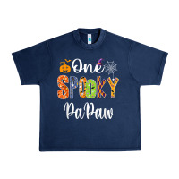 Grandpa Family Halloween Matching Shirts, One Spooky Papaw T Shirt Urban Heavy Tee | Teevron