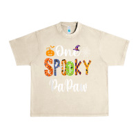 Sandshell grandpa family halloween matching shirts, one spooky papaw t shirt Urban Heavy Tee - maiPhamDesign