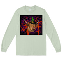 Matcha halloween glitter highland cow tumbler Long Sleeve Tee - RanaPortraitStore