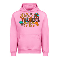 Fuchsia Pink one thankful papa Urban Hoodie - JahusDesignShop