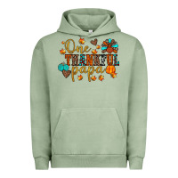 Pigment Oil Green one thankful papa Urban Hoodie - JahusDesignShop
