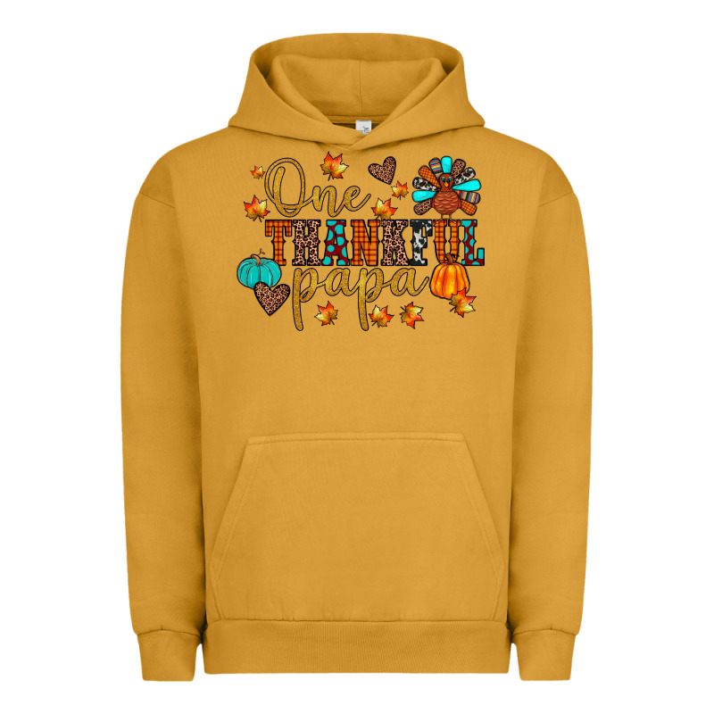 One Thankful Papa Urban Hoodie by JahusDesignShop | Teevron
