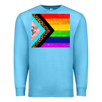 Ocean Blue pride flag Premium Sweatshirt - AdoDesignShop