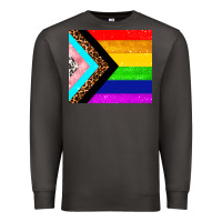 Smoke pride flag Premium Sweatshirt - AdoDesignShop