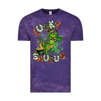 Cloud Purple Lucky Saurus Vintage Tee - CowGirlArtShop