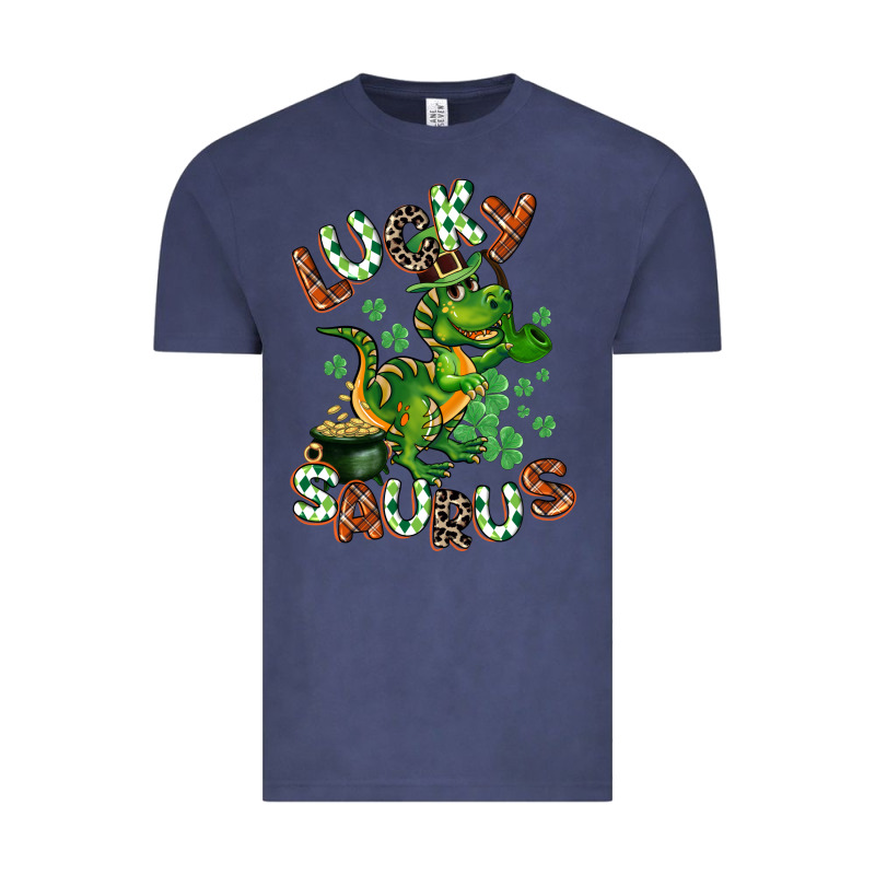 Lucky Saurus Vintage Tee by CowGirlArtShop | Teevron