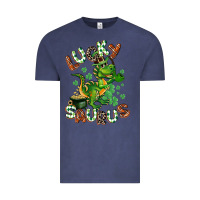 Vintage Denim Lucky Saurus Vintage Tee - CowGirlArtShop
