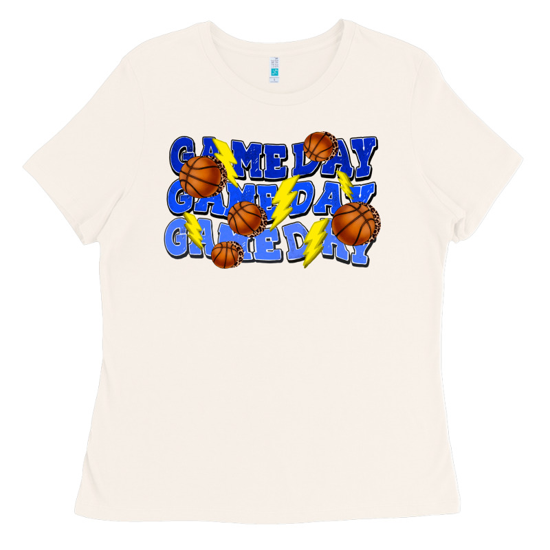 Game Day Game Day Game Day Lightning Bolt Ladies Tee by HowdyJamesFarm | Teevron