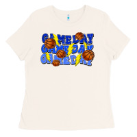 Bone Game day game day game day lightning bolt Ladies Tee - HowdyJamesFarm