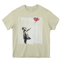 Mossy banksy balloon girl cute Heavy Core Tee - maiPhamDesign