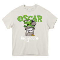Cream oscar the grouch Heavy Core Tee - maiPhamDesign