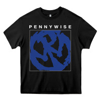 Black horror pennywise movie Heavy Core Tee - maiPhamDesign
