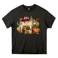 Asphalt Fall charolais bull Heavy Core Tee - RanaPortraitStore