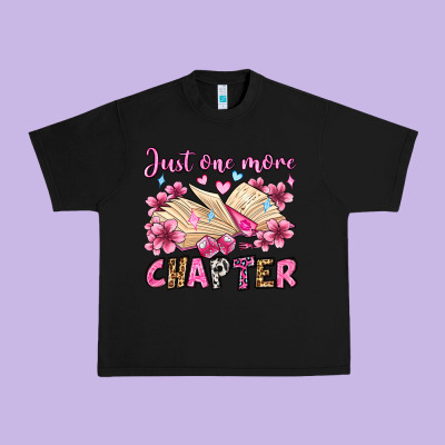 Just One More Chapter Valentine's Day Olivia Urban Heavy Tee Designed By Oliviacreatesart