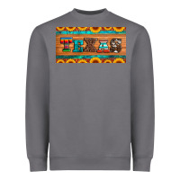 Storm texas sunflowers license plate Heavyweight Sweatshirt - Artiststas