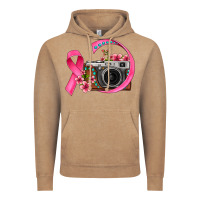 Vintage Coffee floral cancer ribbon vintage camera Vintage Hoodie - FaDigitalArtStudio