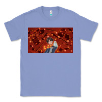 Colony Blue wizard boy and owl Classic Tee - TumblerDesignByShophia