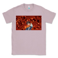 Lilac wizard boy and owl Classic Tee - TumblerDesignByShophia