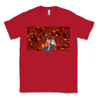 Red wizard boy and owl Classic Tee - TumblerDesignByShophia