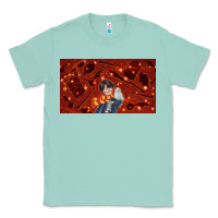 Seafoam wizard boy and owl Classic Tee - TumblerDesignByShophia