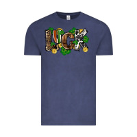 Vintage Denim Western luck St. Patrick's Day Vintage Tee - CowGirlArtShop
